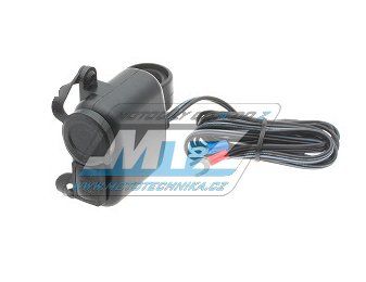 Zásuvka USB (na řidítka) 12V/24V se 150cm kabelem