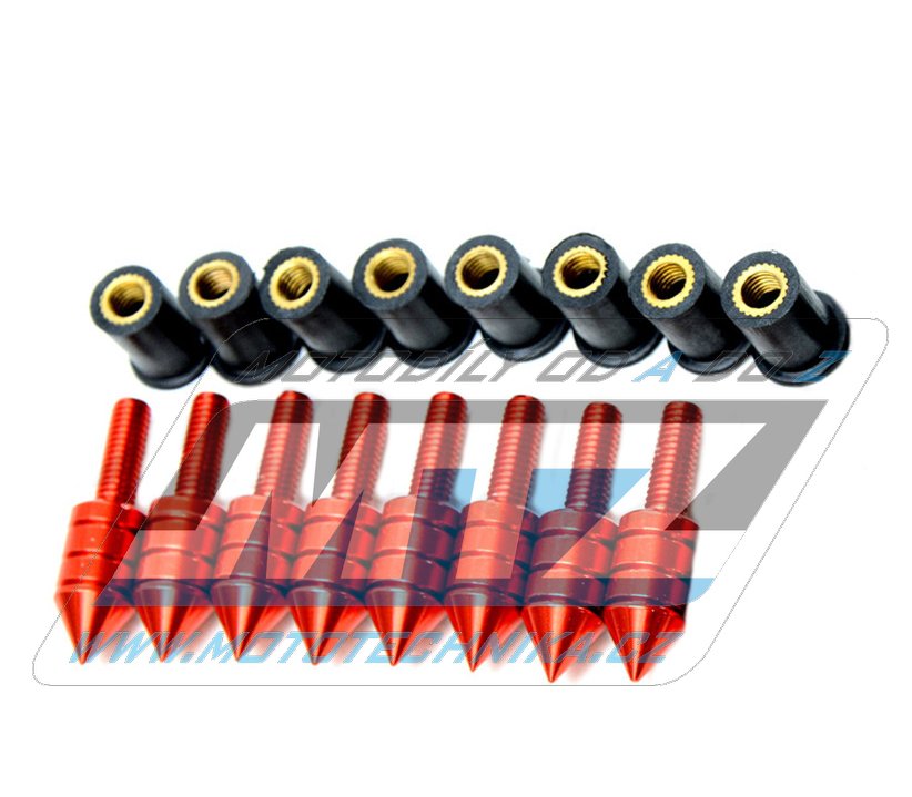 Šrouby na plexi M5x15mm (8ks)