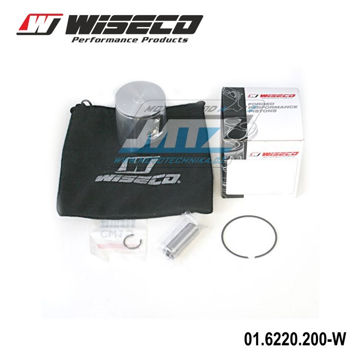 Pístní sada KTM 125SX / 01-17+ 125EXC / 01-16 + Husaberg TE125 + Husqvarna TE125 - pro vrtání 56,00mm (1 kroužkový) kovaný
