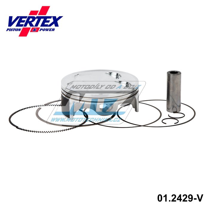 Piestna sada Yamaha YZF450 / 03-09 + WRF450 / 03-15 + Gas-Gas EC450F - rozmer 94,98mm Vertex