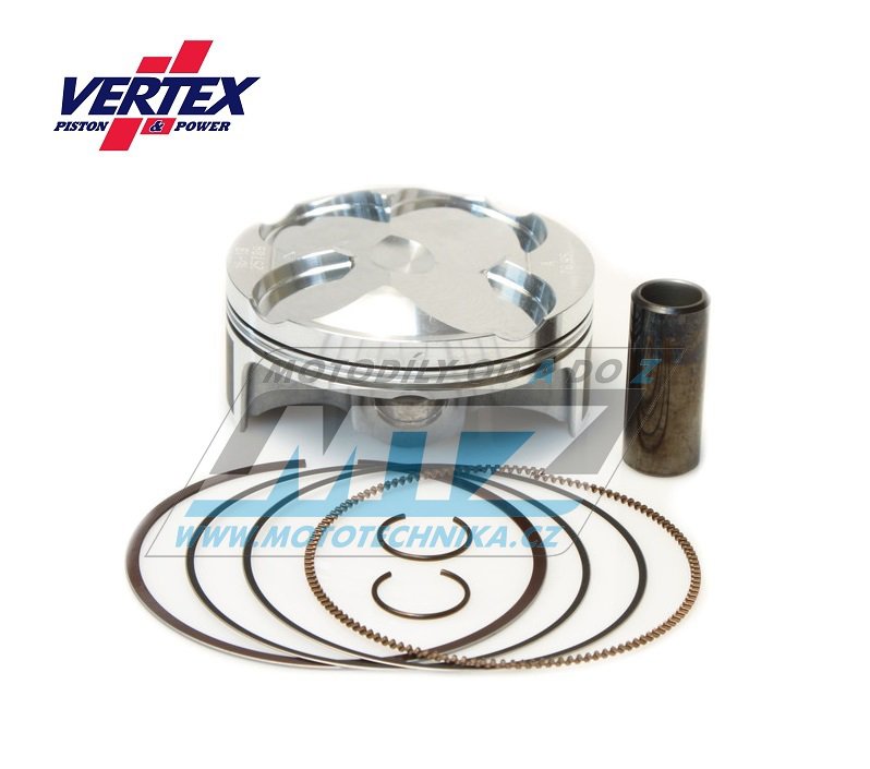 Píst Suzuki RMZ250 /07-16 + Kawasaki KXF250 / 09-16 (zvětšený průměr BigBore) - rozměr 82,96mm