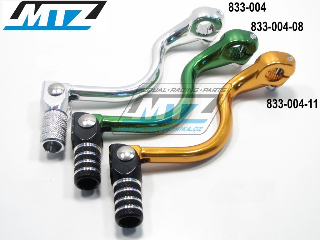 Řadička Kawasaki KX250 + KX500 / 94-03 - stříbrná