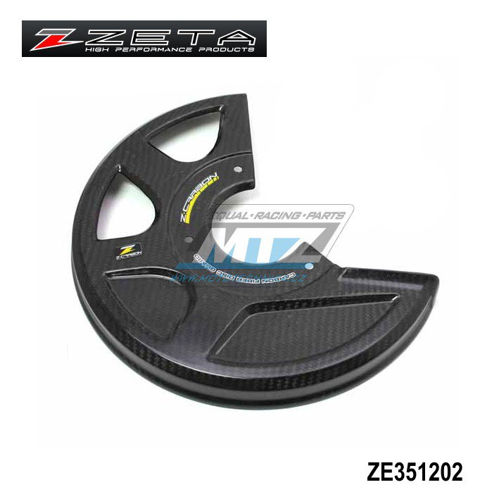 Kryt predného brzdového kotúča Z-Carbon (do 270mm) - karbonový