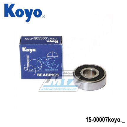 Loisko 6201-2RS (rozmry: 12x32x10 mm) Koyo