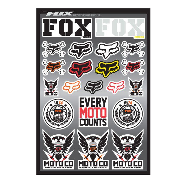 Samolepky FOX Covert