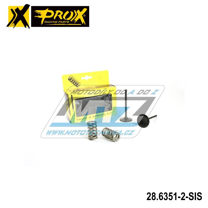 Ventily sací nerezové KTM 350SXF / 13-15 + Husqvarna FC350 / 14-15 (sada 2 ventily + 2pružiny)