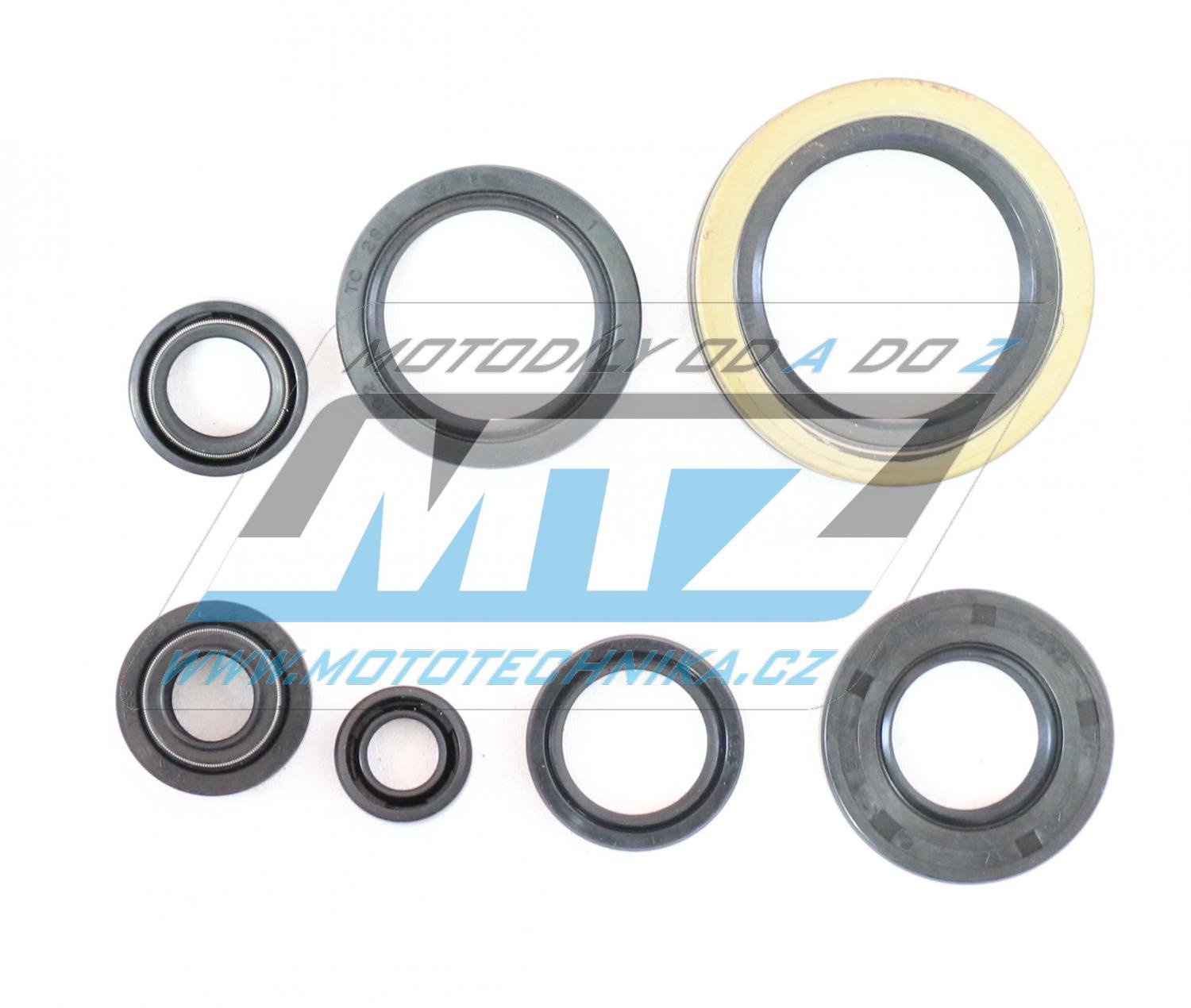 Gufera sada Suzuki RM 250 / 89 - 93 (7 ks)