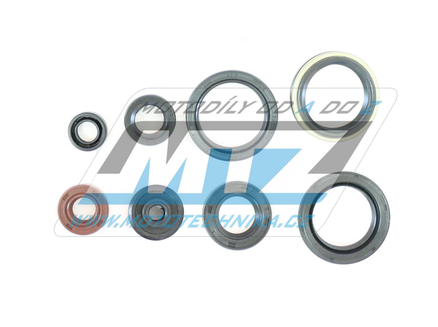 Guferá sada (simerinky celý motor) Suzuki RMZ250 / 10-19 (8 ks)