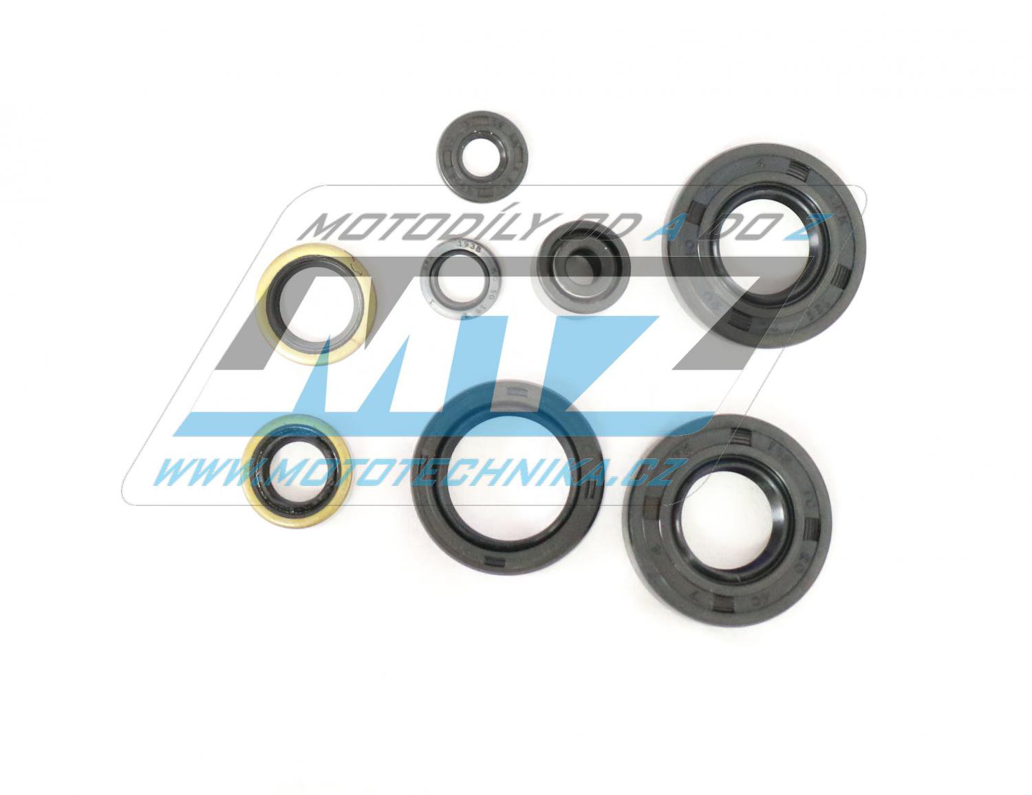 Gufera sada (celý motor) Kawasaki KX 65 / 00-17 + Suzuki RM65 / 03-06 (8 ks)
