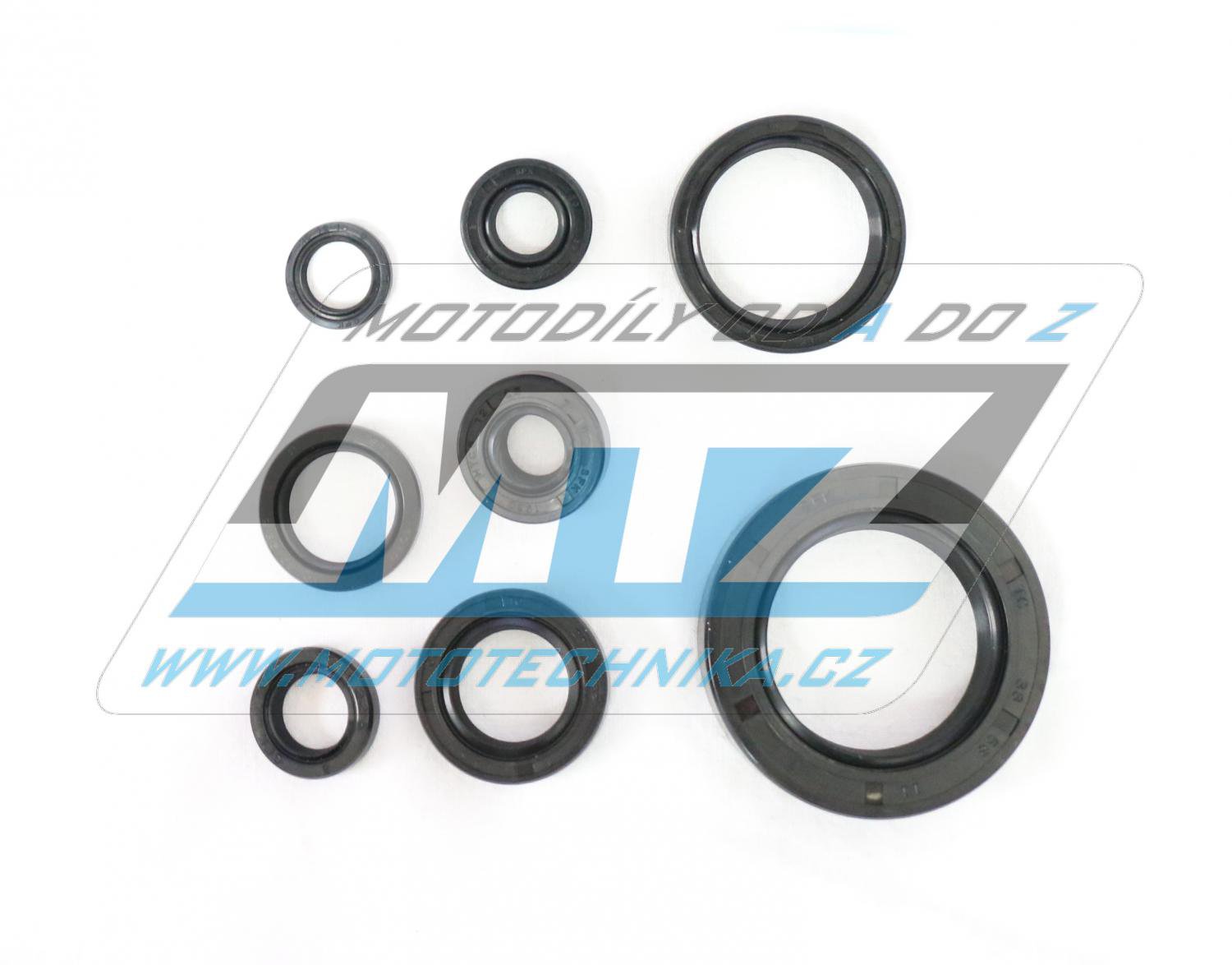 Gufera sada Honda CR500 / 89-01 + CR250 / 85-91 (8 kusov)