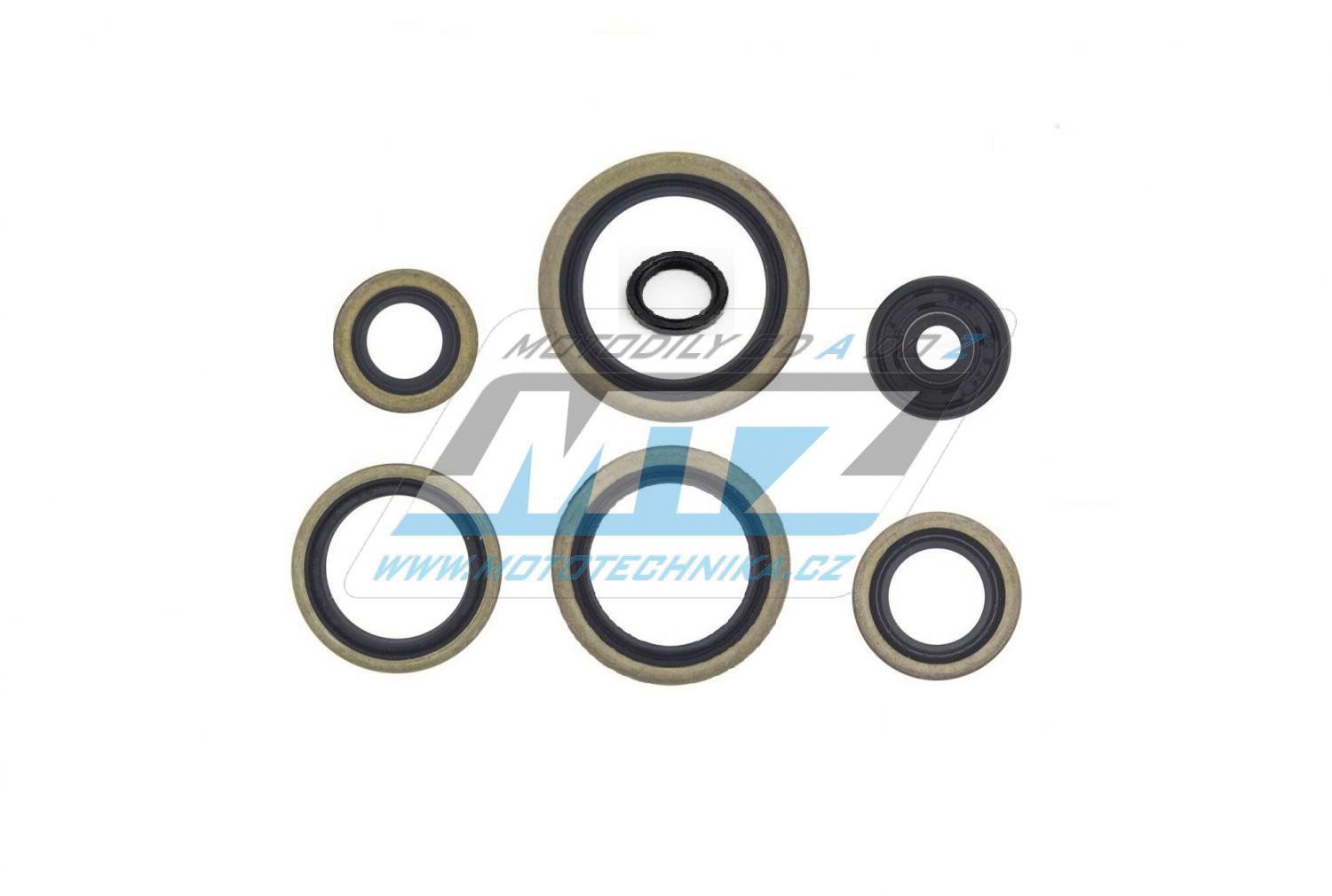 Gufera sada motoru KTM 125SX+144SX+150SX / 98-15 + 125EXC / 98-16 + 200EXC / 98-16 + Husqvarna TC125 / 14-15 (sada 6 ks)