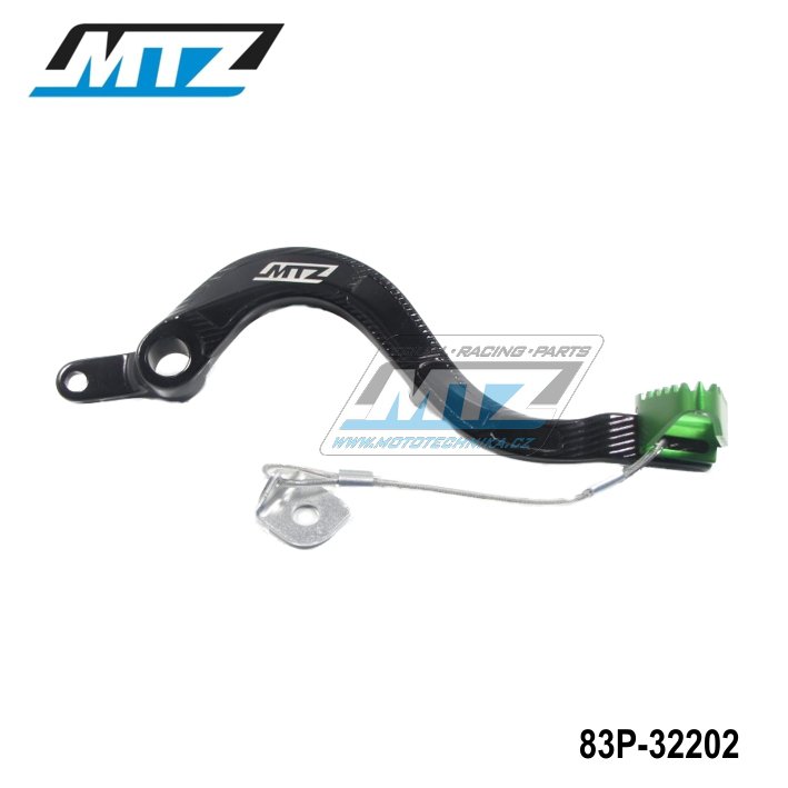 Pedál brzdy Kawasaki KXF450 / 06-18 - černý
