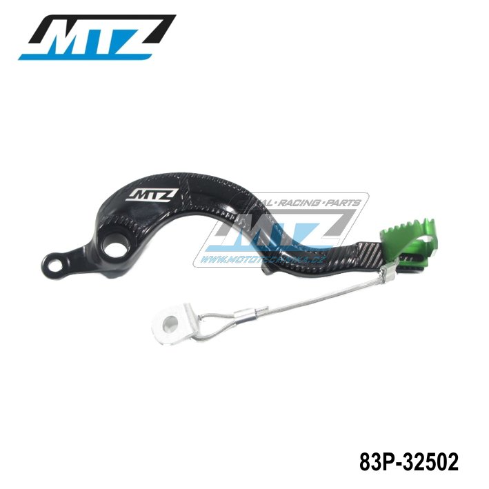 Pedál brzdy Kawasaki KX250 / 05-08 - černý