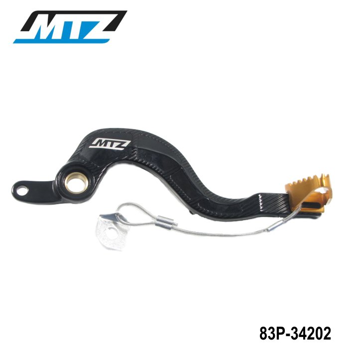 Pedál brzdy Suzuki RMZ450 / 08-18 + RMZ250 / 12-18 - černý