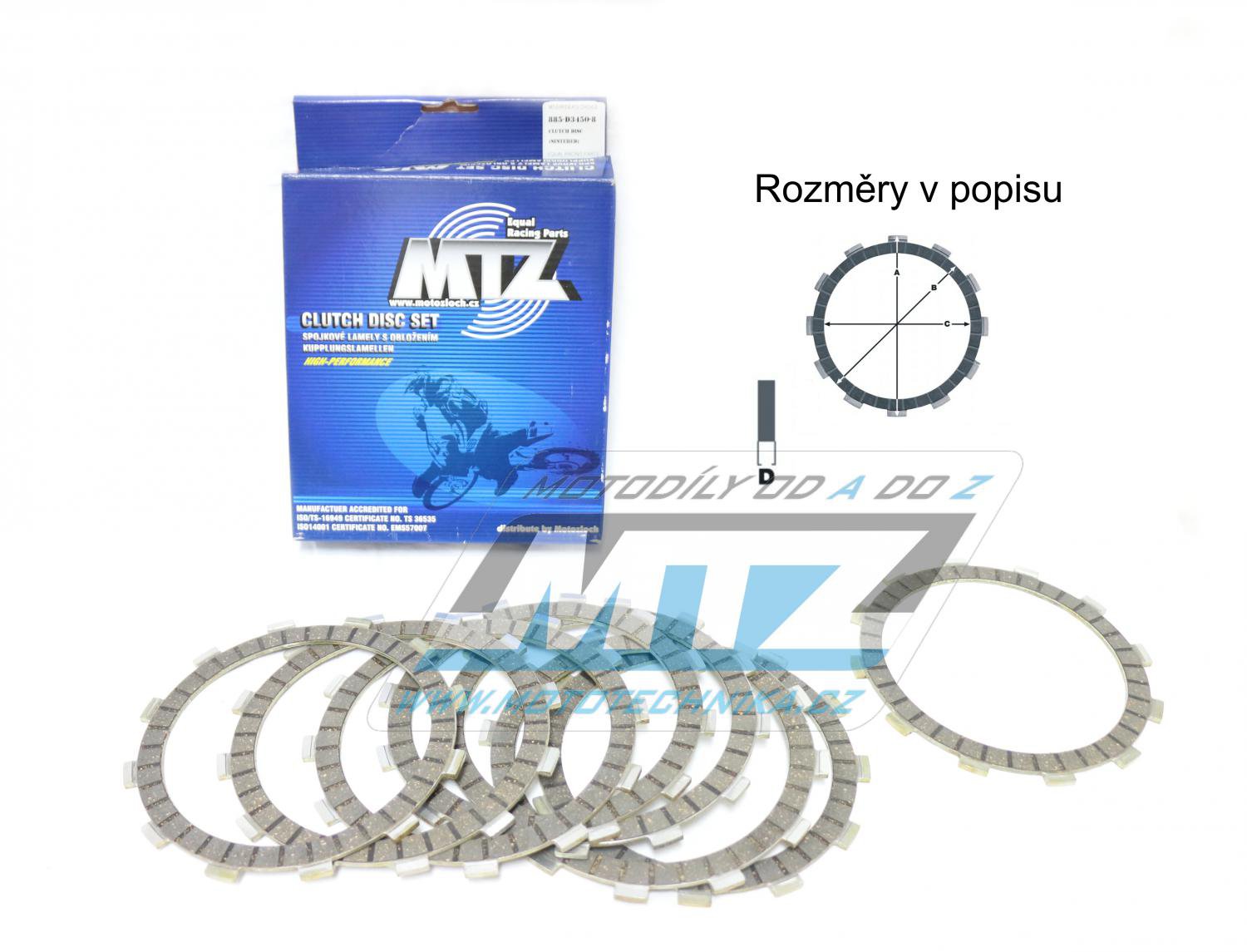 Lamely sinter Suzuki RMZ 450 / 05 - 18