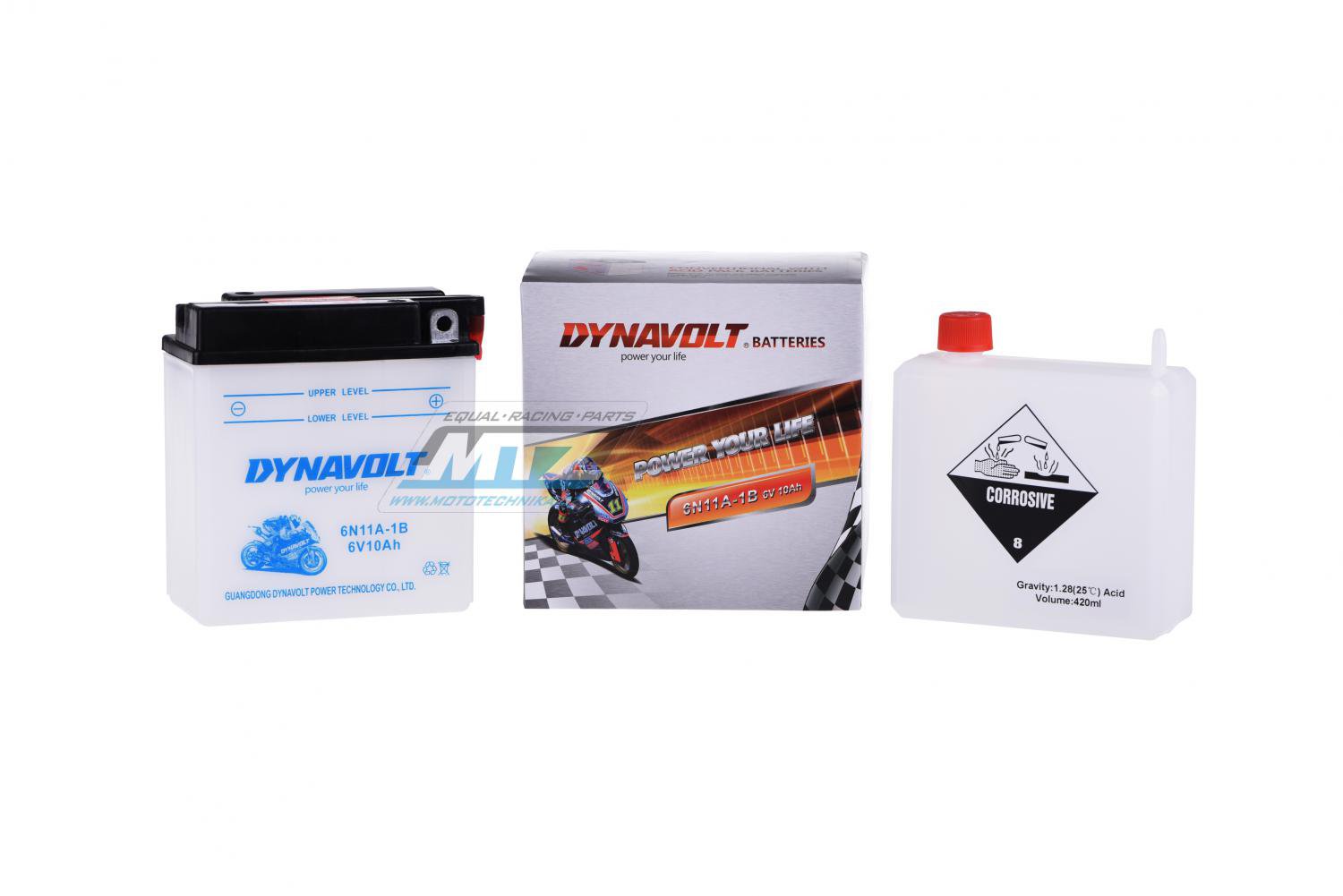 Baterie 6N11A-1B (6V-11Ah)