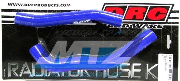 Hadice chladiče Yamaha YZ85 / 02-17 modré (sada 2ks)