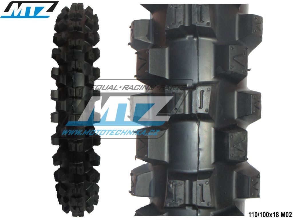 Pneu MTZ 110/100-18&quot; M02