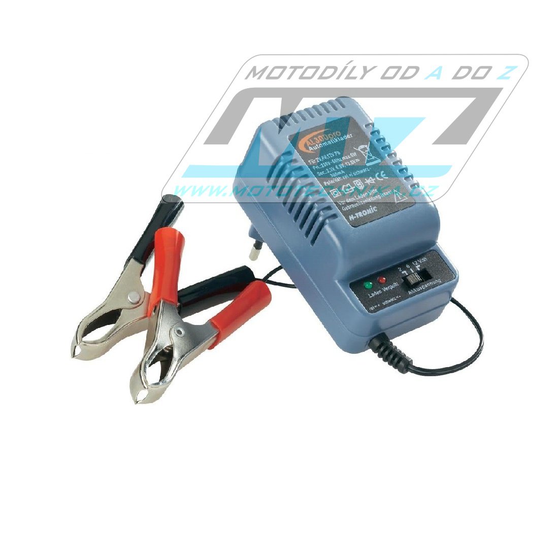 Nabíječka H-Tronic 2V / 6V / 12V - 0,9A se svorkami