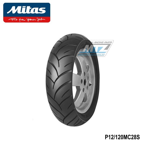 Pneu Mitas 120/70-12 MC28