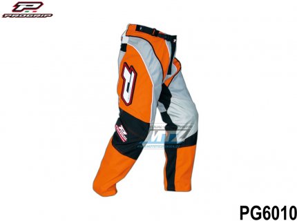 Kalhoty motokros PROGRIP 6010 - oranov - velikost 32