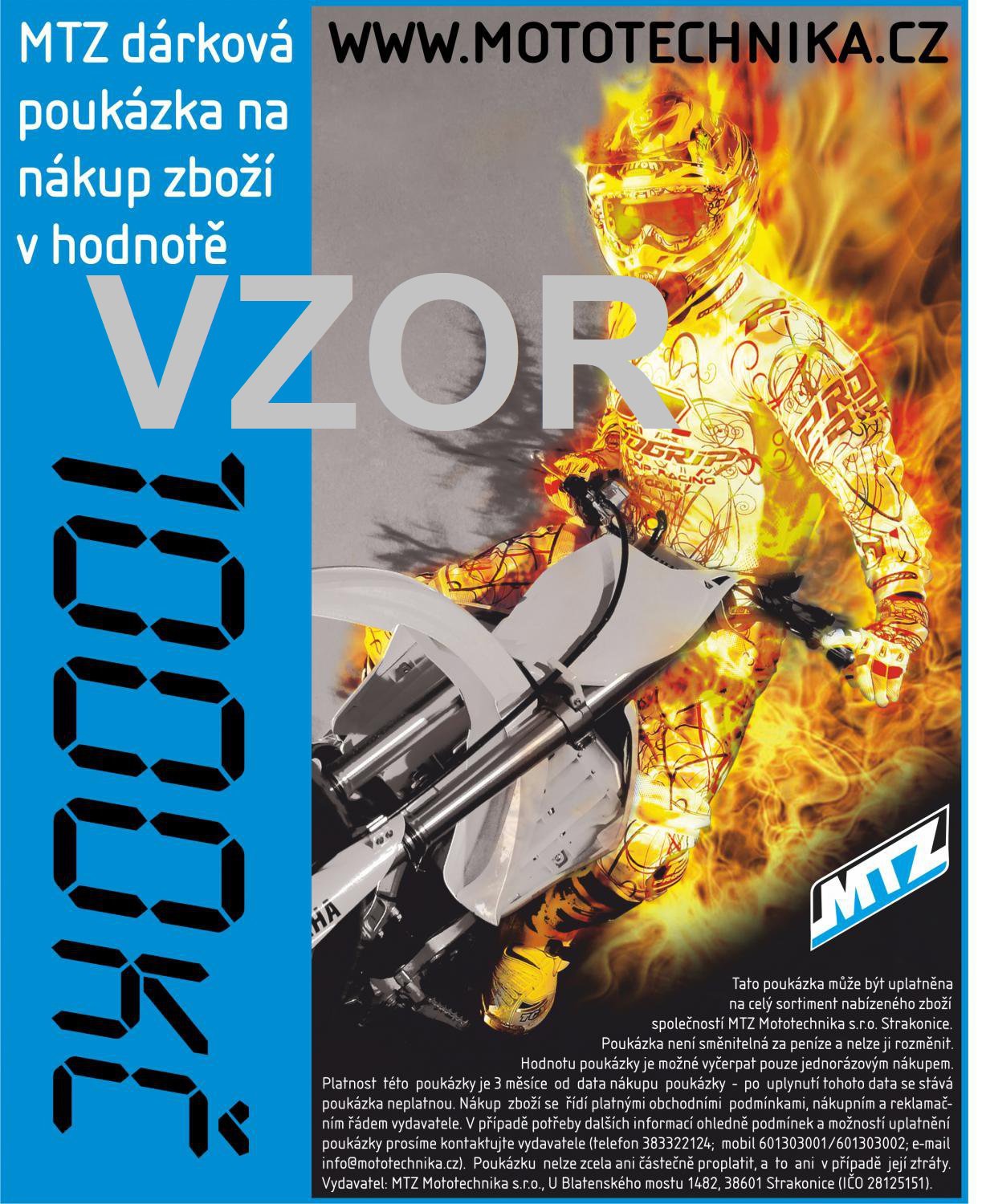 Dárková poukázka v hodnotě 1.000,- Kč