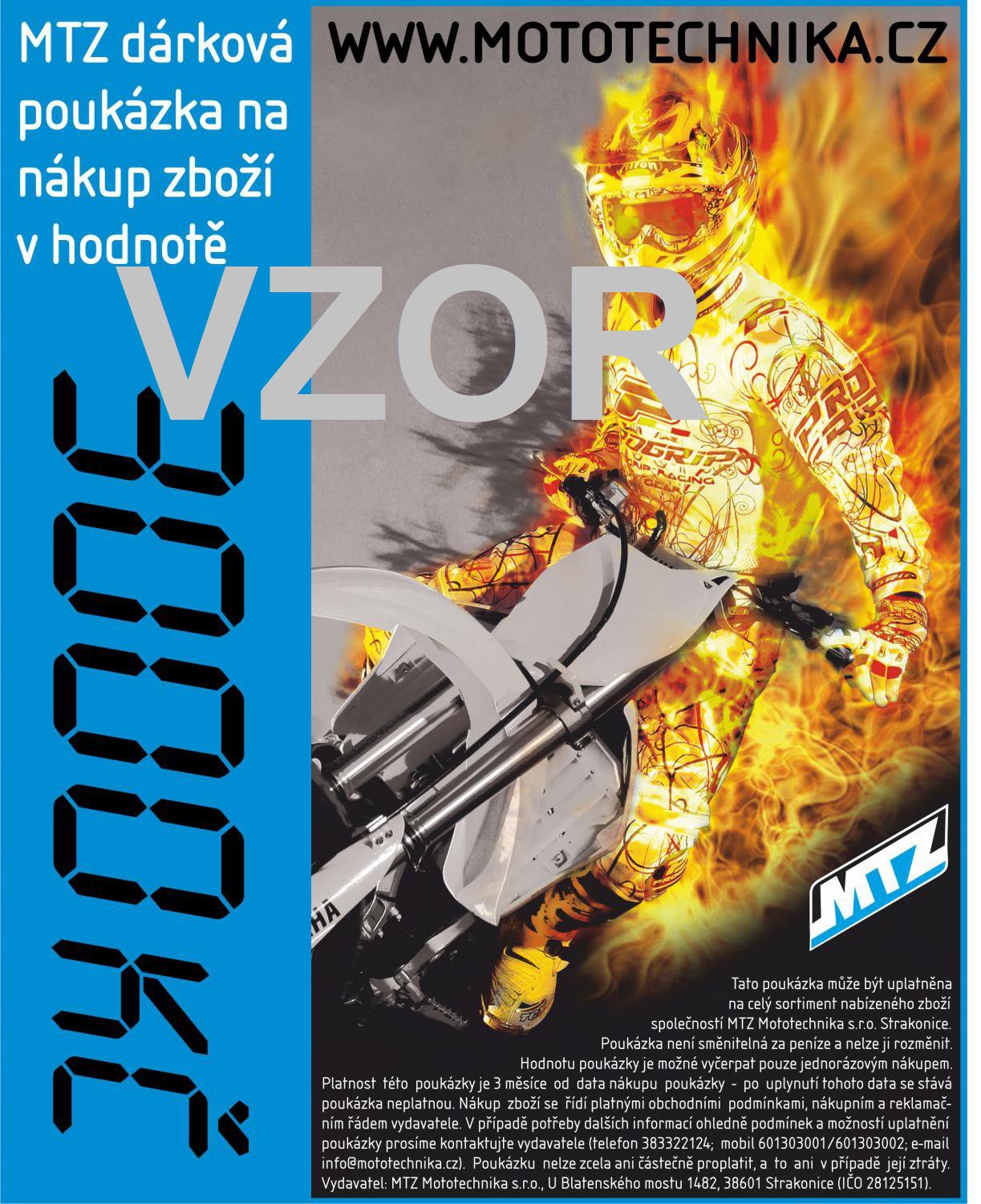 Dárková poukázka v hodnotě 3.000,- Kč