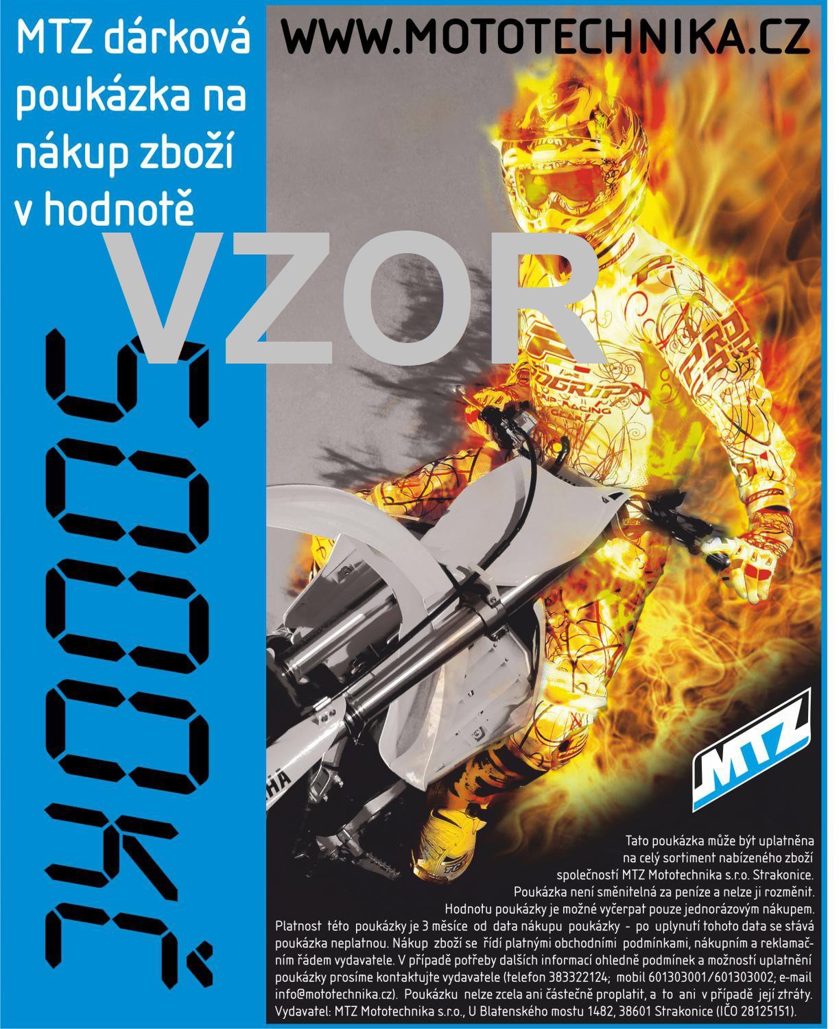 Dárková poukázka v hodnotě 5.000,- Kč