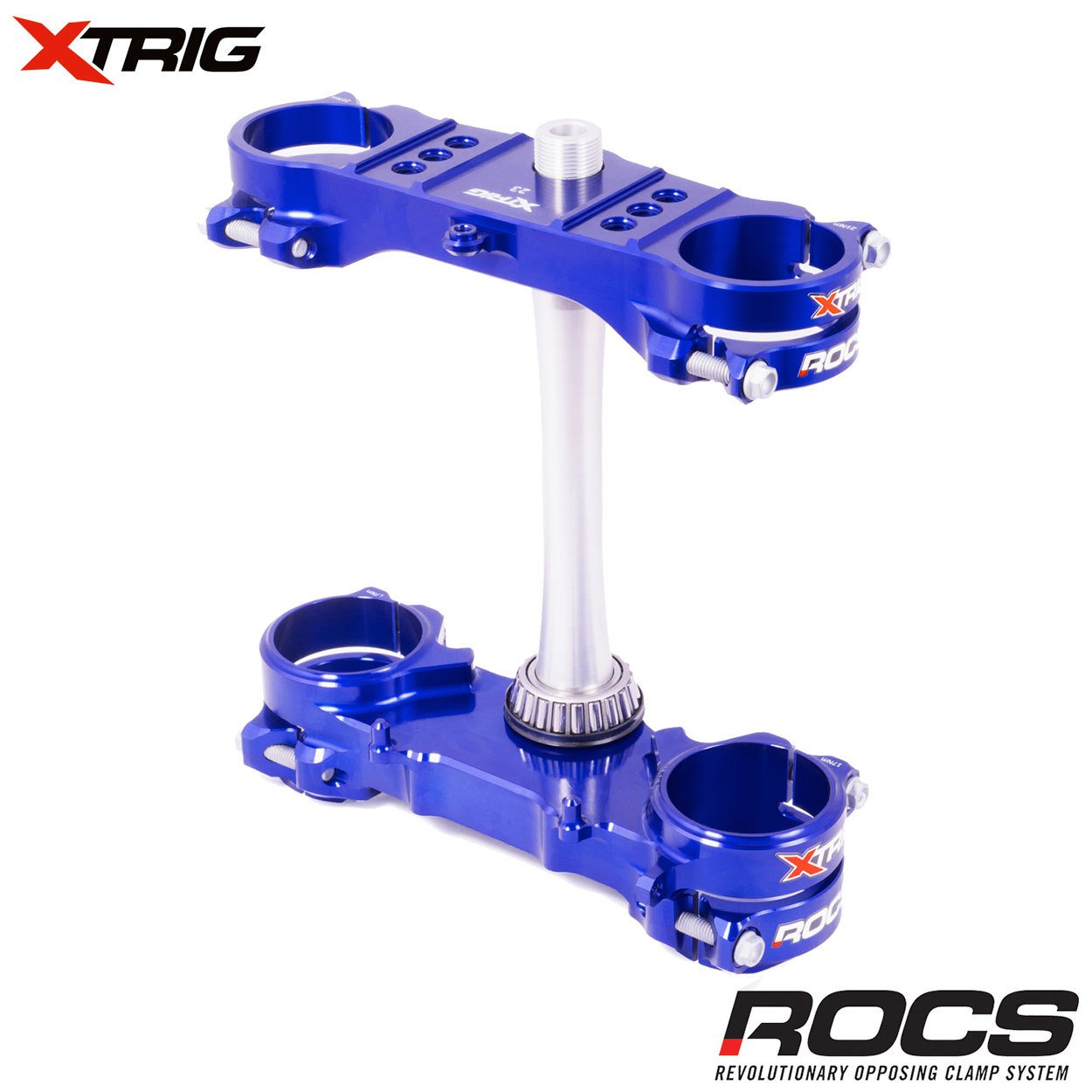 Okuliare (Triple-Clamps) kompletný Xtrig ROCS tech Yamaha YZF250/12-18 + YZF450/10-15+18 (ofset 22)