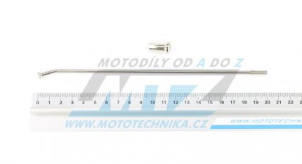Drt/pice nerezov do kola + Niple 17" - BMW F650GS / 00-13