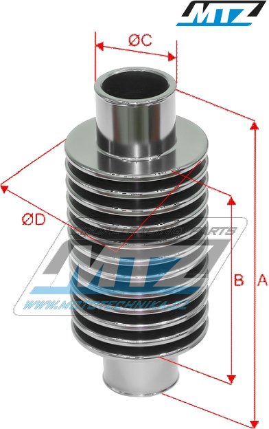 MTZ Supercooler - priemer 16mm prídavný chladič