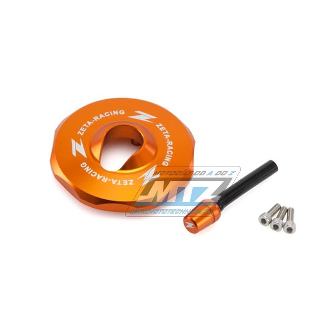 Víčko nádrže ZETA - KTM 65SX / 10-17 + 125+200+250+300EXC / 11-17 + 250+350+400+450+500+530EXC / 11-17 + Husqvarna TE125+TE250+TE300 + FE250+350+450+501 / 14-17 - oranžové