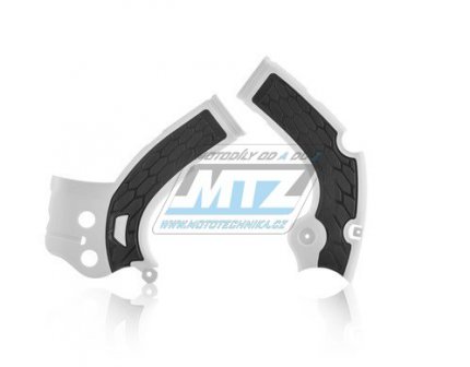 Kryty rámu Yamaha YZF250 / 17-18 + YZF450 / 16-17 + WRF250 / 17-19 + WRF450 / 16-18 - barva bílo-černá