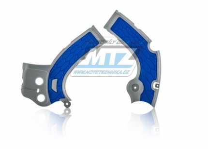 Kryty rámu Yamaha YZF250 / 17-18 + YZF450 / 16-17 + WRF250 / 17-19 + WRF450 / 16-18 - barva šedo-modrá
