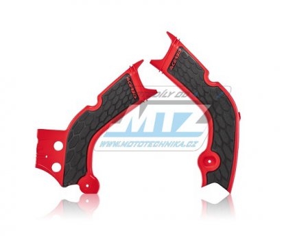 Kryty rmu Honda CRF450R+CRF450RX / 19-20 + CRF250R+CRF250RX / 20-21 - barva erveno-ern