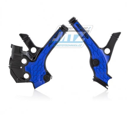 Kryty rámu Yamaha YZ65 / 18-25 - barva černo-modrá