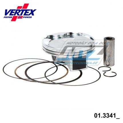Pstn sada Suzuki RMZ250 / 10-25 - rozmr 76,95mm (Vertex 24122A)
