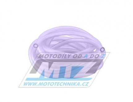 Hadice palivov 4mm (2/13palce) - dlka 5m - fialov