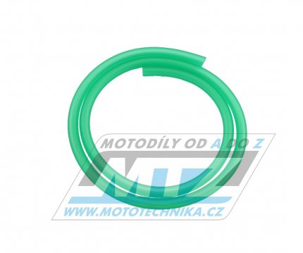 Hadice palivov 6mm (1/4palce) - dlka 1m - zelen