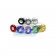 Koncovky/závaží řídítek Zeta Swivel (pro vnitřní průměr řídítek ¤13/¤17mm) - ZETA ZE48-8103 - titanové