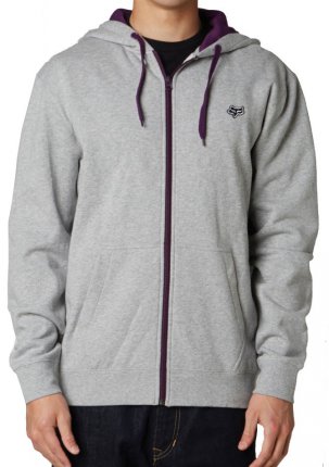 Mikina pánská FOX Zip Hoody Mr. Clean šedá