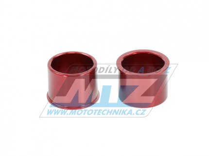 Rozpěrky na osu předního kola ZETA ZE93-3994 - Gas-Gas EC125+EC200+EC250+EC300 + EC250F+EC300F+EC450F/ 04-20 - červené