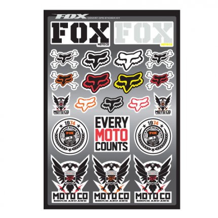 Samolepky FOX Covert