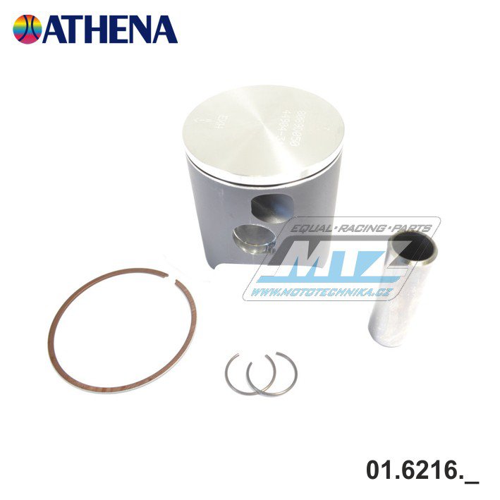 Píst Husqvarna CR125 + WR125 + WRE125 + SMS125 + Husaberg TE125 - 53,95mm