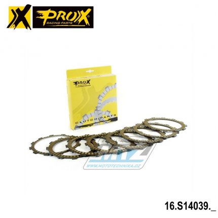 Lamely spojkové třecí (s obložením) Prox 16.S14039 - Honda CRF450R / 11-16 + CRF450R / 21-24 + CRF450RX / 21-24