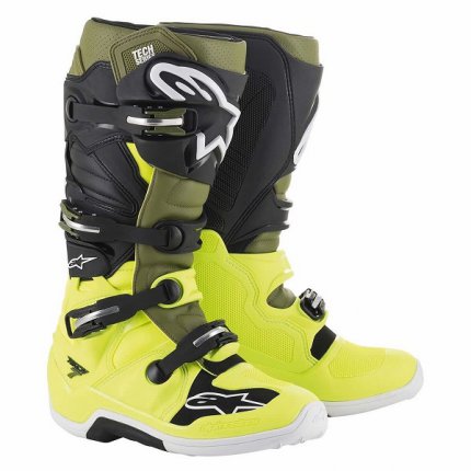 Boty Alpinestars TECH7 offroadov/motocrossov - erno-lut