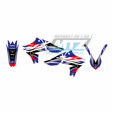 Polepy na motocykl (sada polep Dream5) Yamaha YZF450 / 10-13 - typ polep Dream5