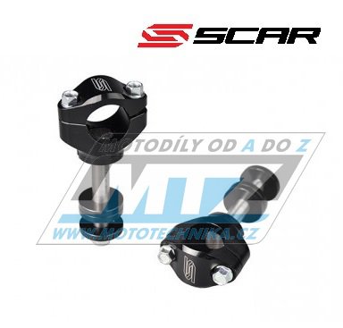 Klemy idtek - pro idtka 28,6mm (hlavn roub - 12mm) Scar Racing - pro originln brle Honda CR+CRF + Yamaha YZF+WRF