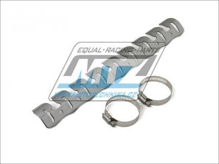 Kryt výfuku ALU 4takt - DRC EX PIPE GUARD 4 ST - DRC D31-01-110 - ALU ohýbací