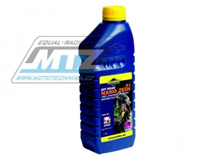 Olej motorov motocyklov Putoline Nano-tech Off road 4+ 10W40 (balen 1L)